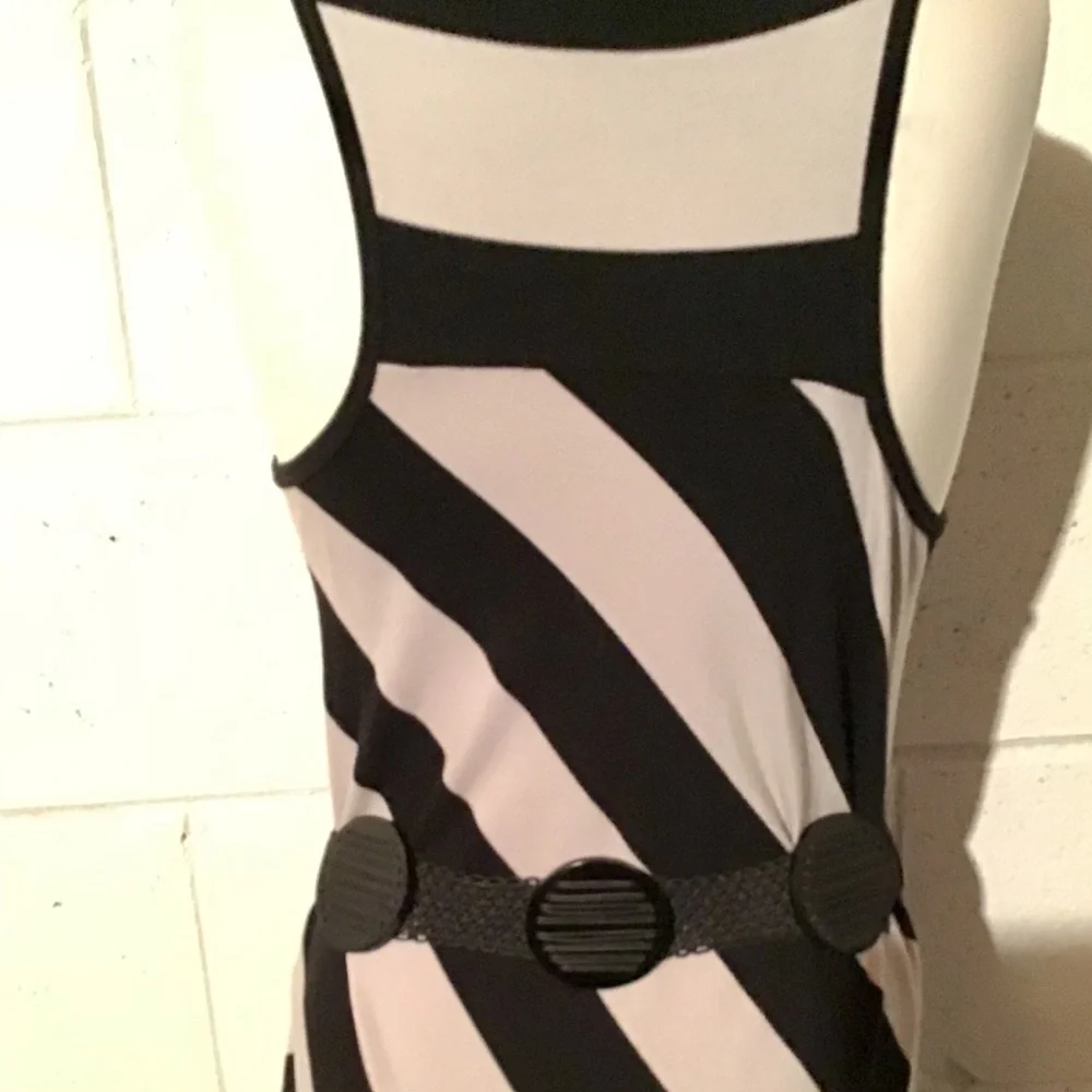 Etcetera  Mesh Toggle Belt-Black -Fits up to 39” - Picture 2 of 4